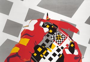 S Hands（キャンバスにアクリル） 作： Olivia Davis